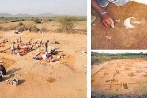 The Juna Khatiya Harappan-era archaeological site in Kutch