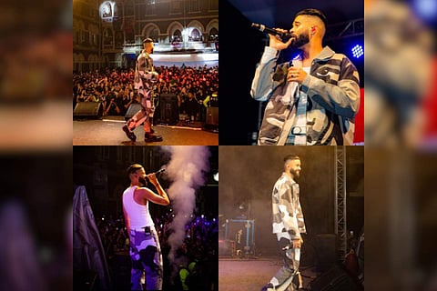 After Delhi, AP Dhillon gives fiery performance in Mumbai