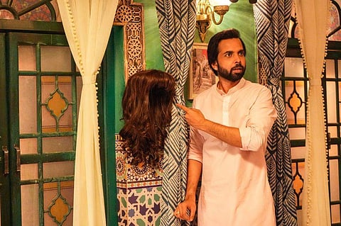 Abhishek in a still from the film