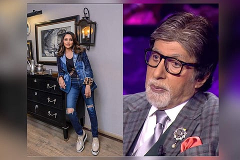 Gauri Khan and Amitabh Bachchan