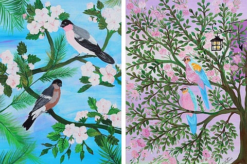 Paintings from the exhibition