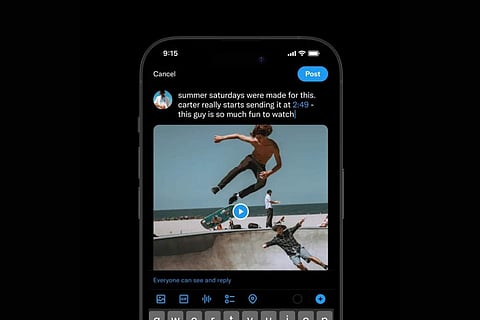X to soon let users tag timestamps for videos
