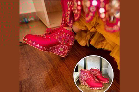 Rock your wedding look with TIESTA bridal sneakers