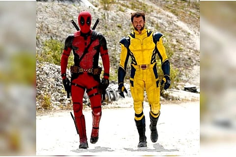 The first look at 'Deadpool 3' released by Marvel. | Pic: IANS Photo