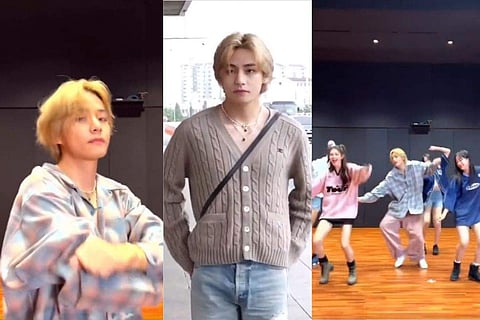 BTS’ V’s trendy outfits for a dance challenge and airport sets fashion goals