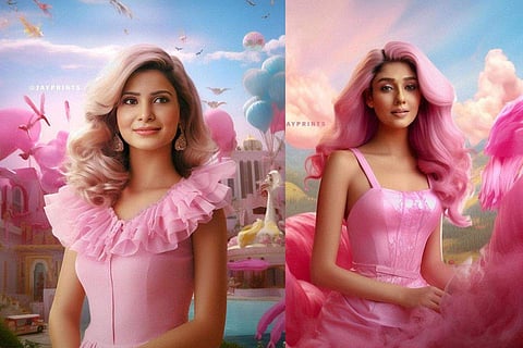 From Nayanthara to Samantha Ruth Prabhu, AI South Indian actresses into stunning Barbies