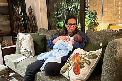 Sunita Kapoor with Vayu