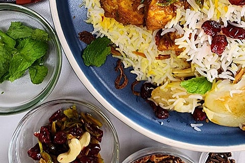 Chicken Berry Pulao