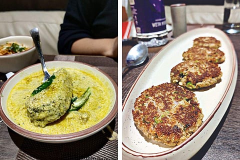 Dishes from the restaurant