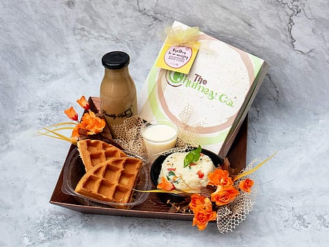 Bond over Breakfast platter