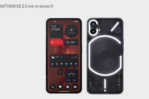 Nothing OS 2.0 is available now for its first phone