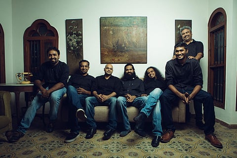 L to R: Jagadis, Aditya Kasyap, Swamy Seetharaman, Praveen Kumar, Harish Sivaramakrishnan, Yadhunandan Nagaraj and Sivakumar