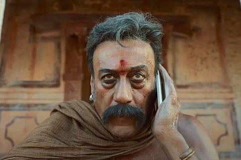 Jackie creates a stir with his Jailer look