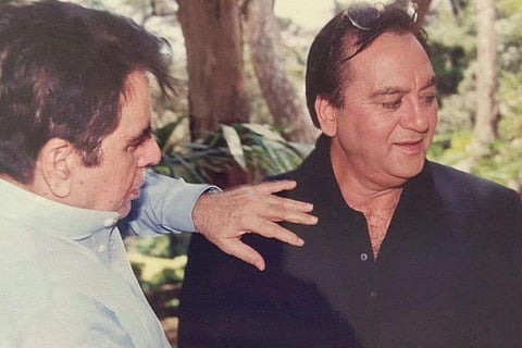 Sunil Dutt with Dilip Kumar