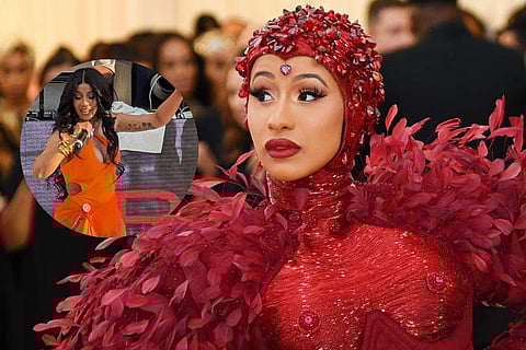 Cardi B's mic auctioned