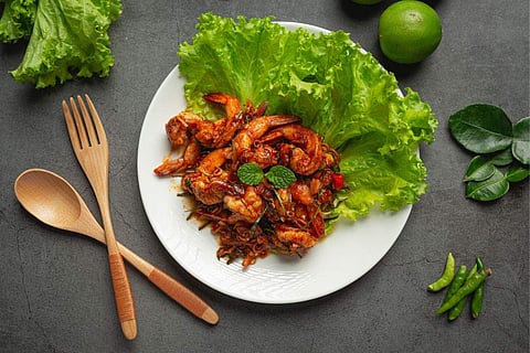 Tamarind Prawns