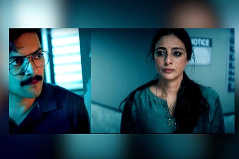 Ali Fazal and Tabu in a scene from Khufiya