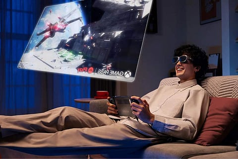 Lenovo unveils gaming glasses, portal PC handheld device
