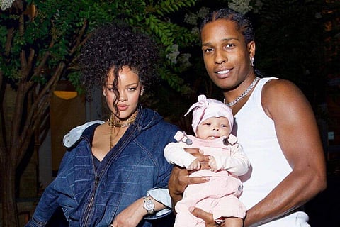 In frame: Rihanna and A$AP Rocky with Riot