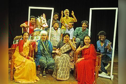 Finalists do what they do best — drama! (Pic: Shiba Prasad Sahu)