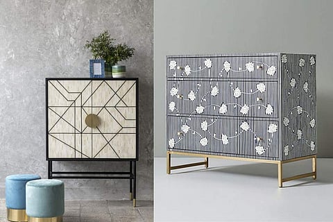 Inlay furniture from Anakka Design