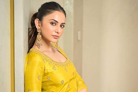 Rakul Preet Singh shines brighter than the sun in a lovely yellow gharara set