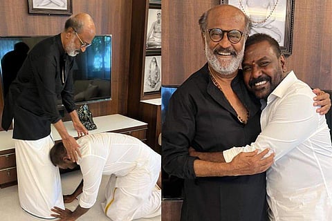 Raghava Lawrence seeks blessings from ‘Thalaivar’ Rajinikanth ahead of Chandramukhi 2 release