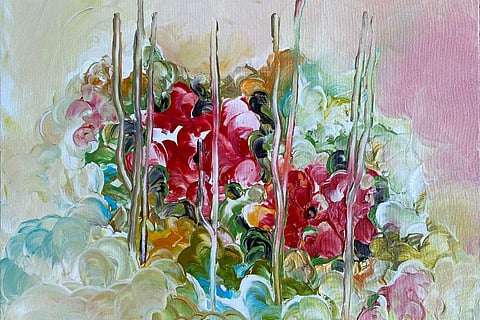 A painting by Shan Re