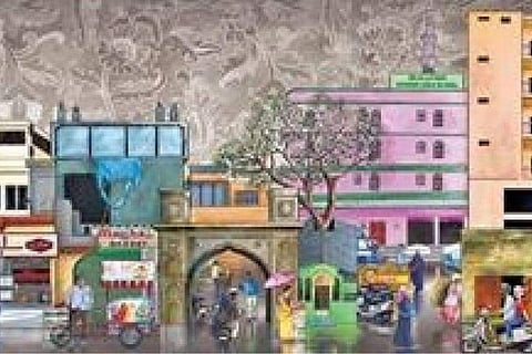 Cartography of Memories: Graphic artist Orijit Sen celebrates the everyday uniqueness of Hyderaba