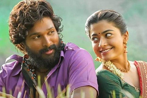 Rashmika Mandanna shares an exclusive still from the sets of Pushpa 2: The Rule