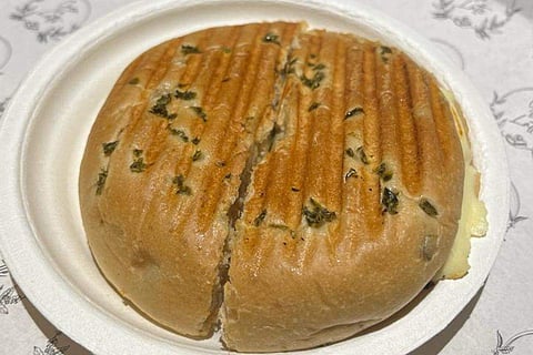 Halloumi Bagel Sandwich