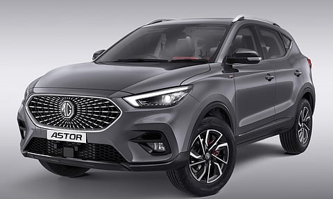 The 2024 MG Astor comes in five different monotone colour options