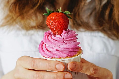 Recipe for strawberry cupcake