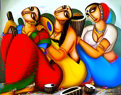 Artwork by Pintu Paul
