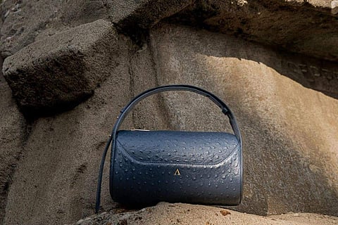 Barrel Bag - Ostrich