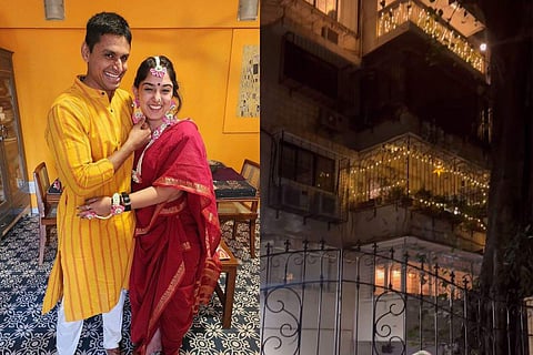 In frame: Ira Khan and Nupur Shikhare (L)