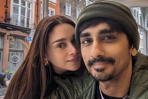 In frame: Aditi Rao Hydari and Siddharth