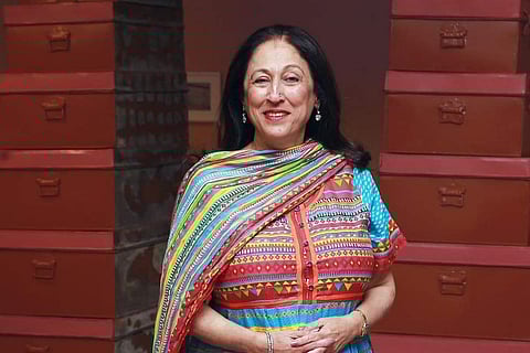 In frame: Kiran Nadar