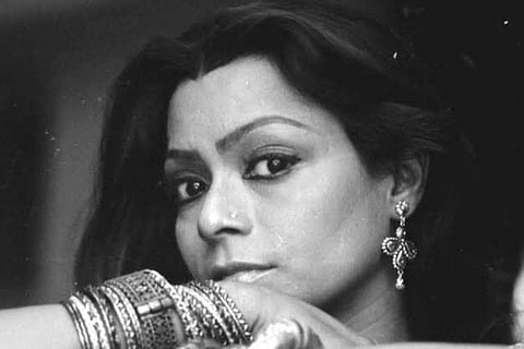 In frame: Sreela Majumdar