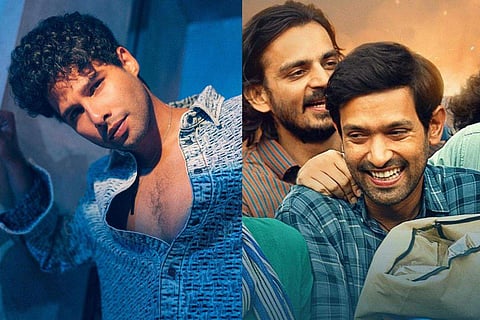 In frame: Siddhant Chaturvedi (L), Vikrant Massey in 12th Fail (R)