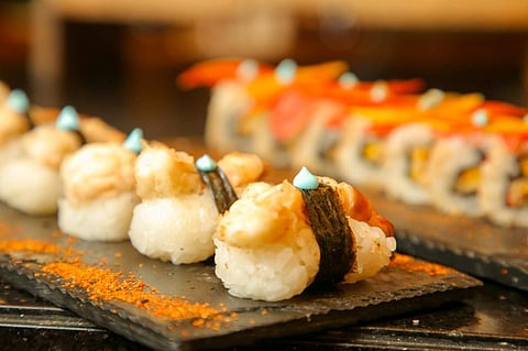 Spicy Prawn Sushi