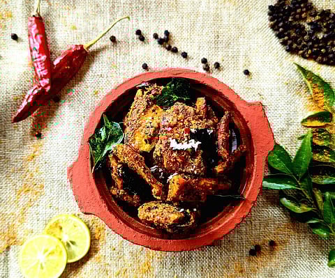 Vazhakkai karuvattu varuval At Four Points by Sheraton