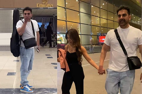 In frame: Arbaaz Khan and Sshura Khan