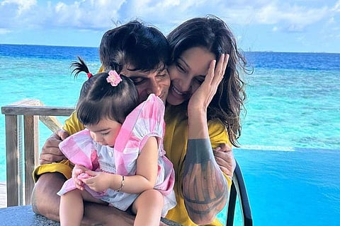 In frame: Bipasha Basu with Karan Singh Grover and daughter Devi