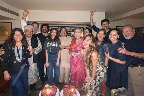Farhan Akhtar celebrates his 50th birthday with an intimate gathering of family and friends