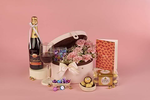 Floral Bliss hamper by The Gift Studio