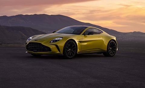 The 2024 Aston Martin Vantage can achieve speeds of over 200 mph!