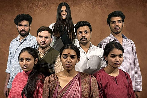 Artistes from the play