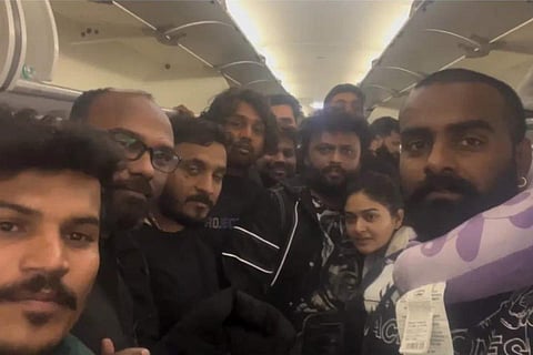 A still from the video