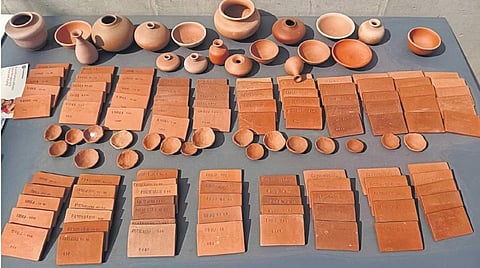 From the Indian Ceramics Triennale in Delhi